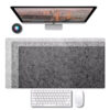 XXL Large Gaming Mouse Pad – Non-Slip Wool Felt Desk Mat for Computer, Keyboard & Laptop | Ultimate Comfort & Style